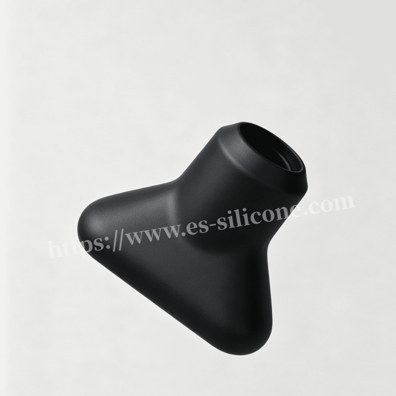 Cabeça de massagem em forma de leque de silicone
