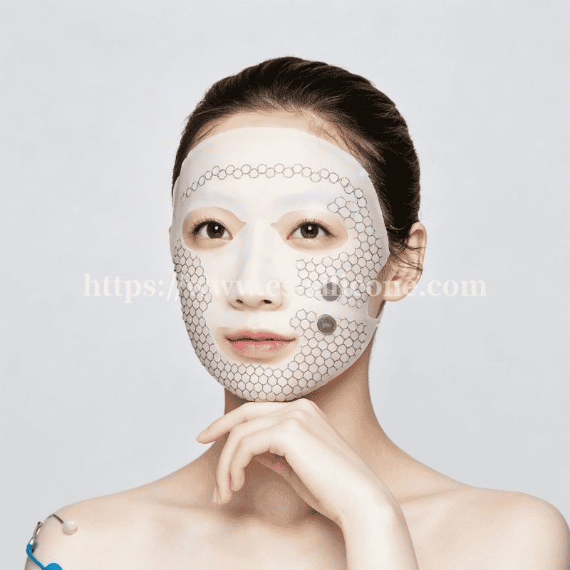 Silicone condutor personalizado para aparelhos de beleza e dispositivos de cuidados pessoais
