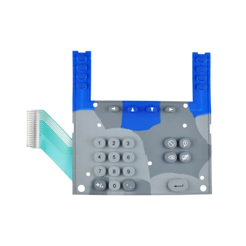 Painel de silicone para máquina de atendimento