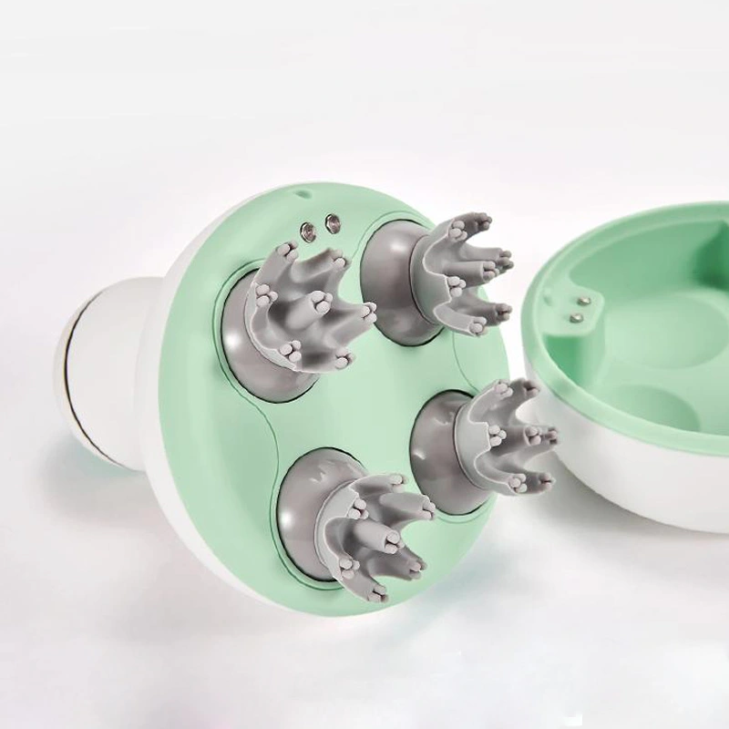 Massageador de cabeça, cabeça de massagem de silicone