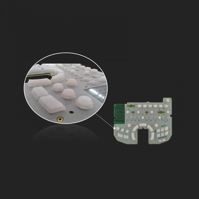 Aplicação chave de silicone de grau médico