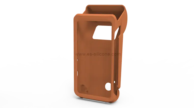 Capa protetora de silicone para terminal POS PAX-A910
