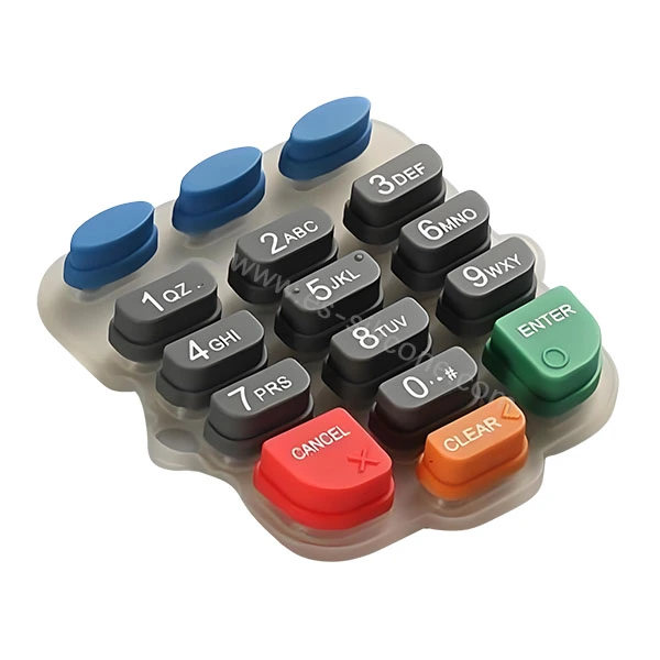 Teclado de silicone à prova d'água