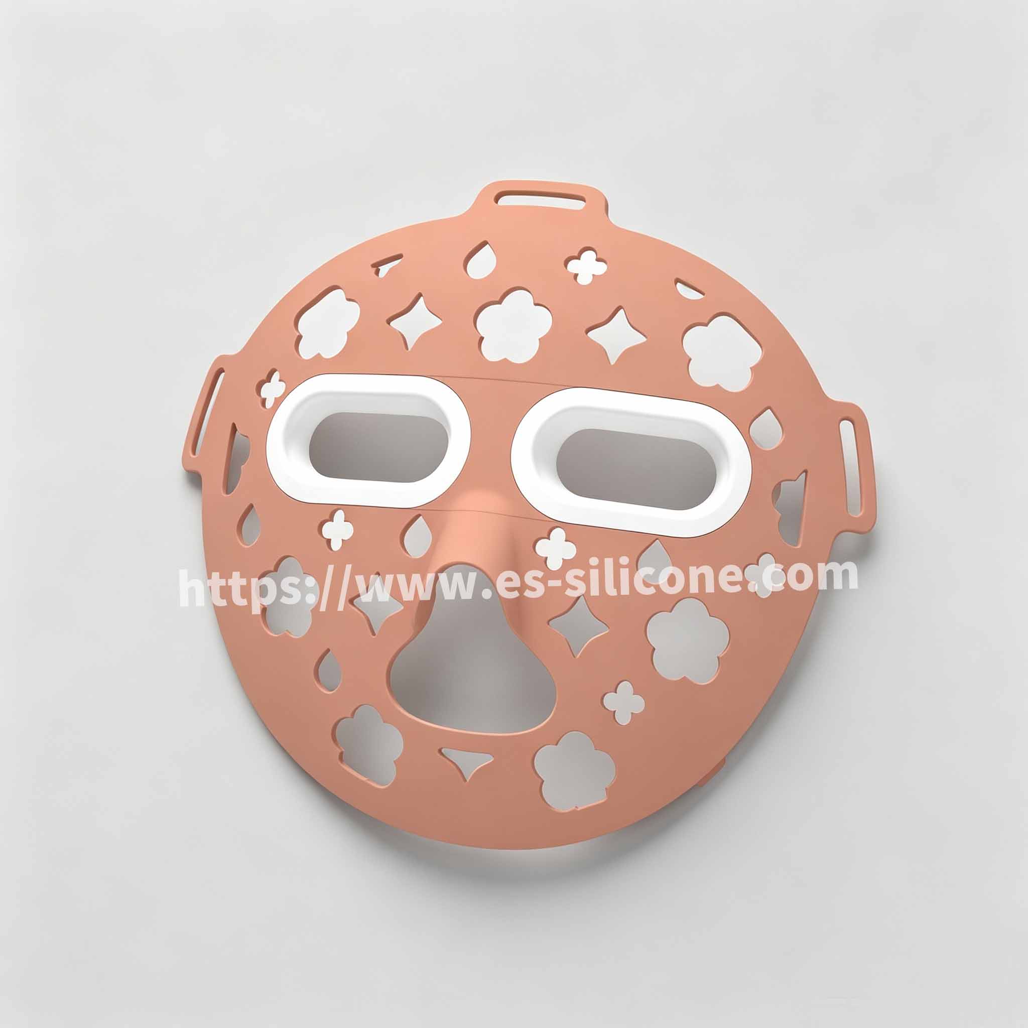 Máscara oca de silicone líquido