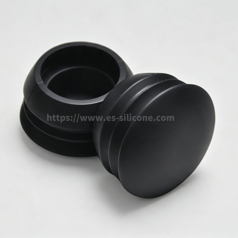 Cabeça de massagem de silicone com absorção de choque