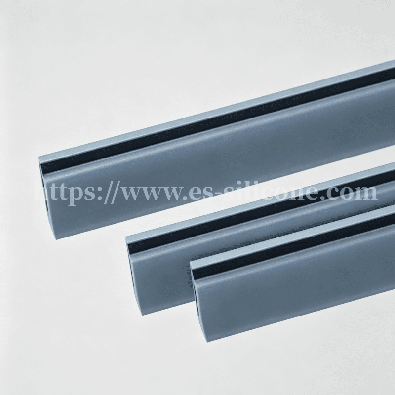 Tira zebra de silicone tipo sanduíche transparente tipo YS